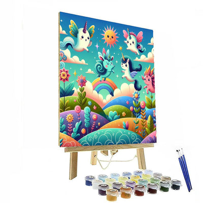 Fantasy Land Exploration Paint By Color