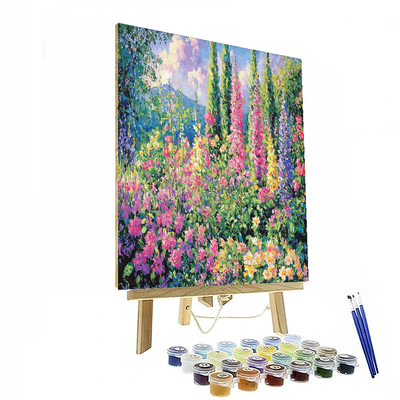 Claude Monet Inspired Dreamy Garden  Paint By Numbers