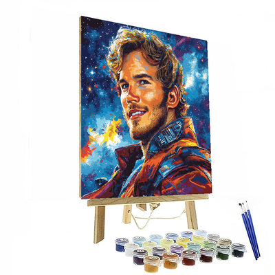 Chris Pratt: An Adventurous Journey From Parks To The Stars Painting Number Kit