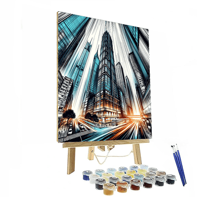 Grand Cityscape Vision Paint By Numbers Kits