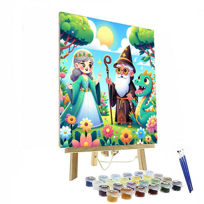 Magical Fairytale Adventure Paint By Numbers