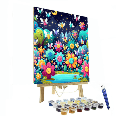 Magic Garden Of Wonders Painting By Numbers Kit