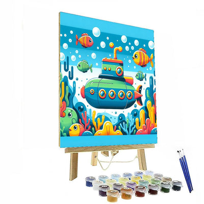 Aquatic Expedition DIY Paint By Numbers