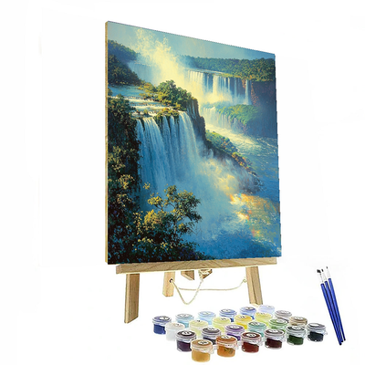 Iguazu Falls - Argentina/brazil Painting By Numbers Kit