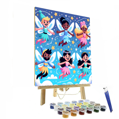 Whirling Fairies Painting By Numbers Kit