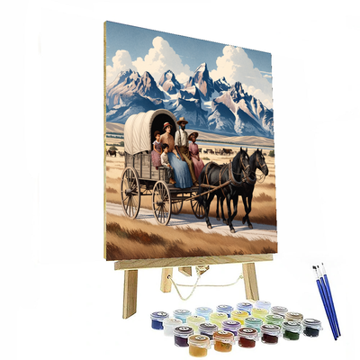 Pioneer Spirit Adventure Painting Number Kit