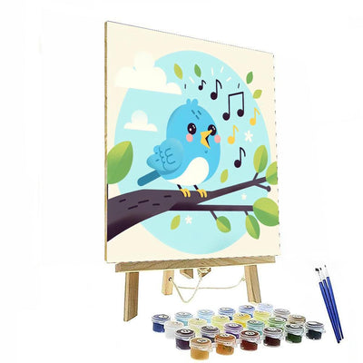 Singing Bluebird Numbered Painting Kits