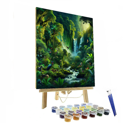 Mystical Jungle Escape Paint By Color