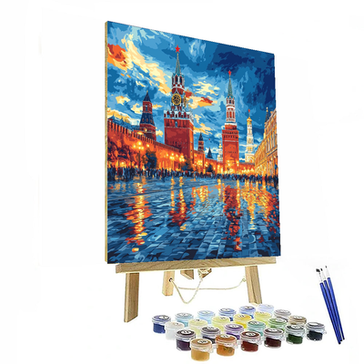 Red Square - Moscow Painting Number Kit