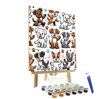 Dog Companions Paint By Number