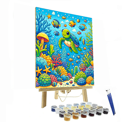 Enchanting Under The Sea DIY Paint By Numbers