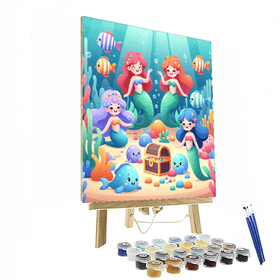 Undersea Mystery Adventure Painting By Numbers Kit