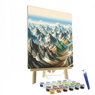 Timeless Mountain Panorama Paint By Numbers Kits