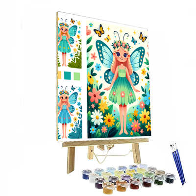 Luna's Enchanted Fairy Garden Paint By Number