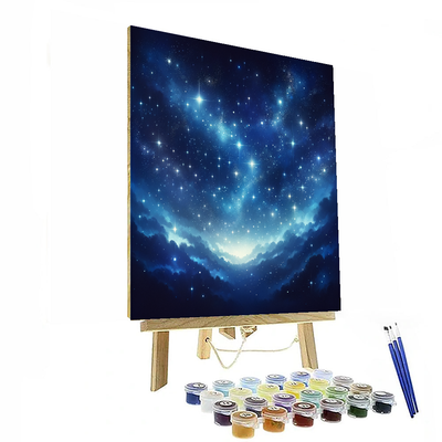 Celestial Starry Night Paint By Number