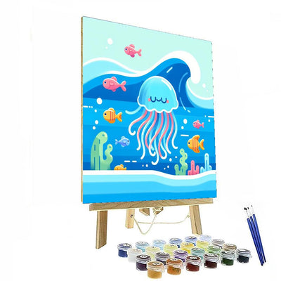 Jazzy Jelly Painting By Numbers Kit