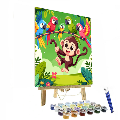 Jolly Jungle Paint By Color