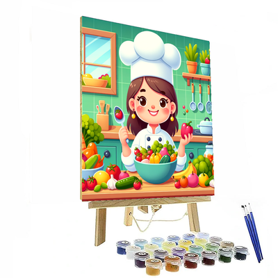 Creative Cooking Paint By Numbers Kits