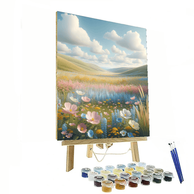 Peaceful Meadow Escape Paint By Color