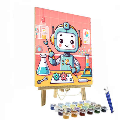 Robot Innovator's Lab Paint By Numbers