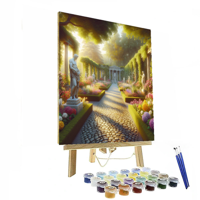 Royal Garden Pathway Paint By Number