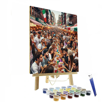 Feast Of San Gennaro Number Painting