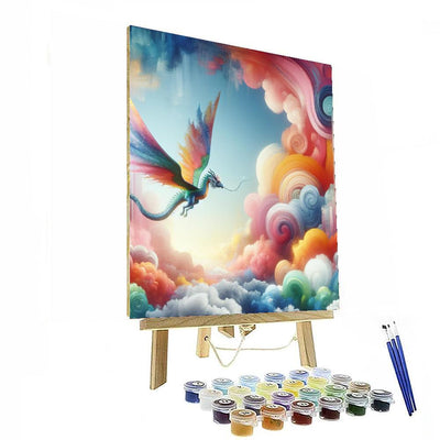 Fantastical Dragon Flight Numbered Painting Kits