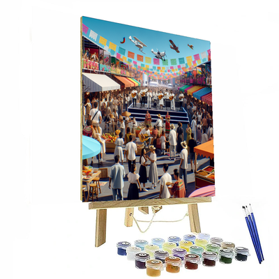 Calle Ocho Music Festival - Usa Numbered Painting Kits