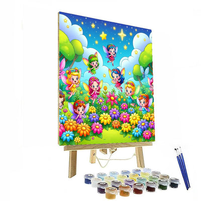 Fantasy Land Of Fairies Paint By Color