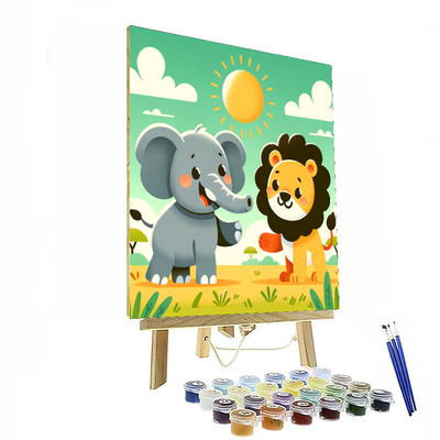 Sunshine Safari Numbered Painting Kits