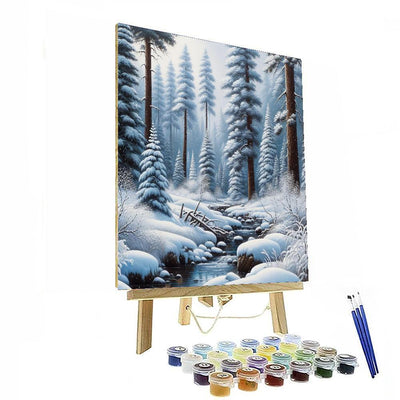 Winter Woodland Wonder Paint By Number