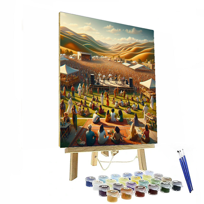 Tbilisi Open Air Festival Painting By Numbers Kit