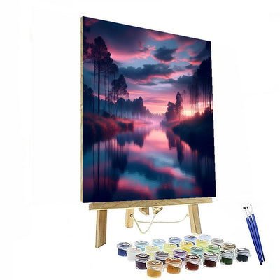 Twilight River Serenity Paint By Numbers Kits