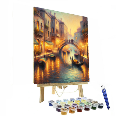 Venetian Canal Serenade Painting Number Kit