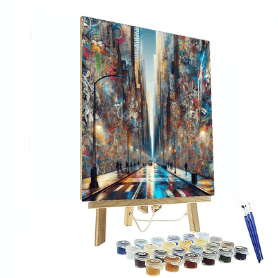 Urban Street Art Adventure Painting By Numbers Kit