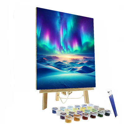 Northern Lights Symphony Numbered Painting Kits