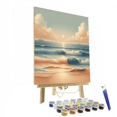 Seaside Stroll Painting By Numbers Kit