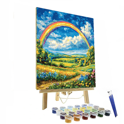 Claude Monet Inspired Chasing Rainbows Paint By Numbers Kits