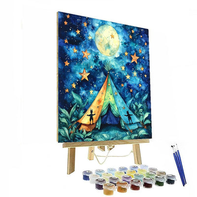 Peter Pan's Flight Adventure Tent - Disney Inspired Paint By Numbers Art