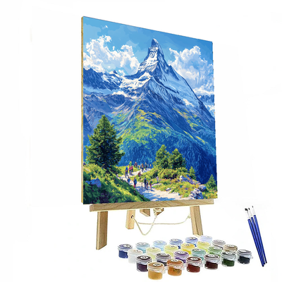 The Matterhorn Mountain Numbered Painting Kits