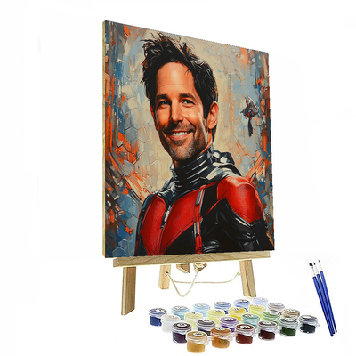 Paul Rudd: The Eternal Charm Of Ant-man Paint By Number