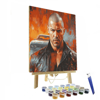 Vin Diesel: The Fast And Fearless Spirit Paint By Numbers