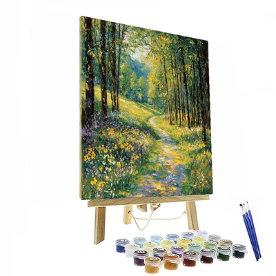 Claude Monet Inspired Forest Dreams  Painting By Numbers Kit