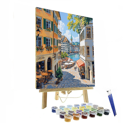 Zurich's Old Town Paint By Numbers Kits