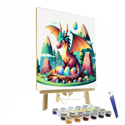 Mythical Dragon's Nest Painting Number Kit