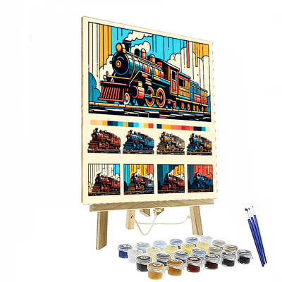 Historic Rail Adventure Number Painting