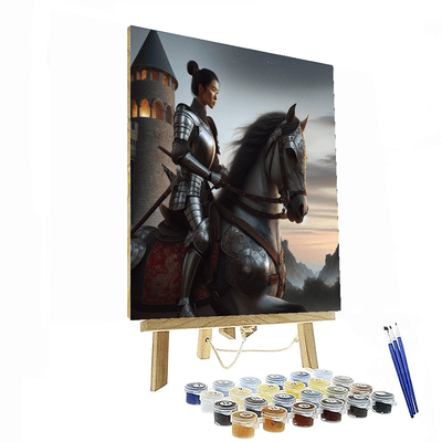 Historical Knight's Quest Painting Number Kit