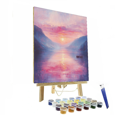 J.M.W. Turner Inspired Twilight Dreams  Paint By Numbers Kits