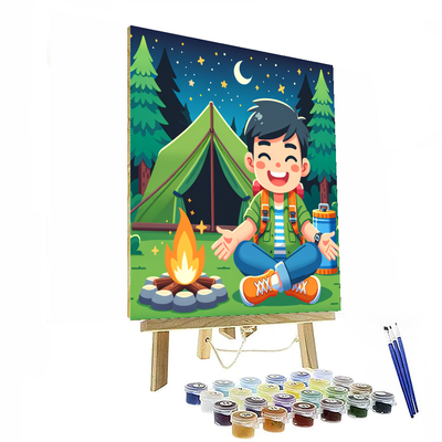 Happy Camper's Trip Paint By Numbers Kits