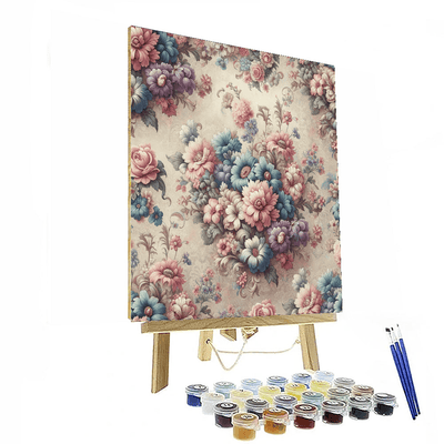 Vintage Floral Dreams Paint By Number